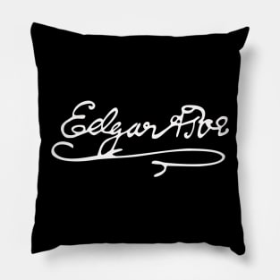 Horror Visionary - Edgar Allan Poe Signature 2 Pillow
