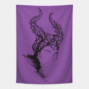 Wicked Thicket (sillhouette) Tapestry