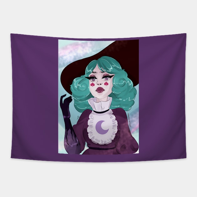 Eclipsa Tapestry by Huneynutart