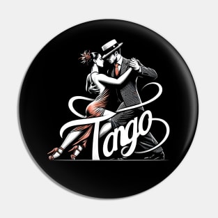 Tango Milonga Buenos Aires Vintage Pin