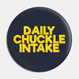 Doctor Funny Daily Chuckle Intake Pin