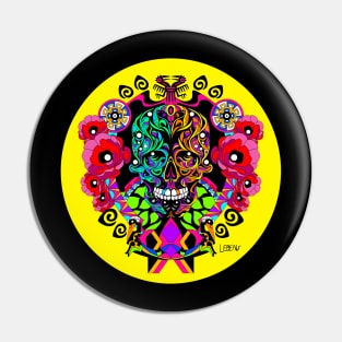 the catrina in tree of life ecopop totonac art popular zentangle Pin