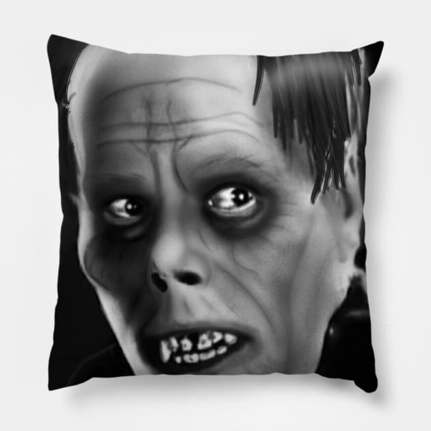 Lon Chaney Pillow by Vallieboy_art