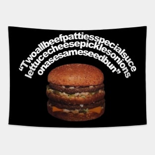 Cheeseburger Tapestry