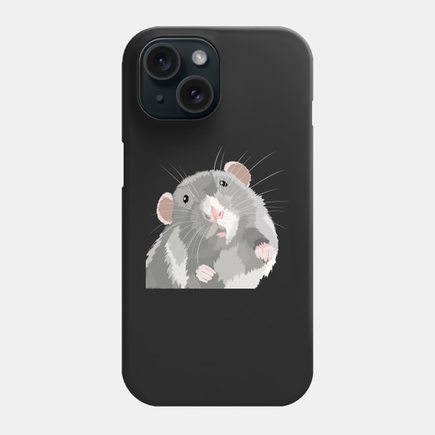 Casper the Rat Phone Case by NattyDesigns