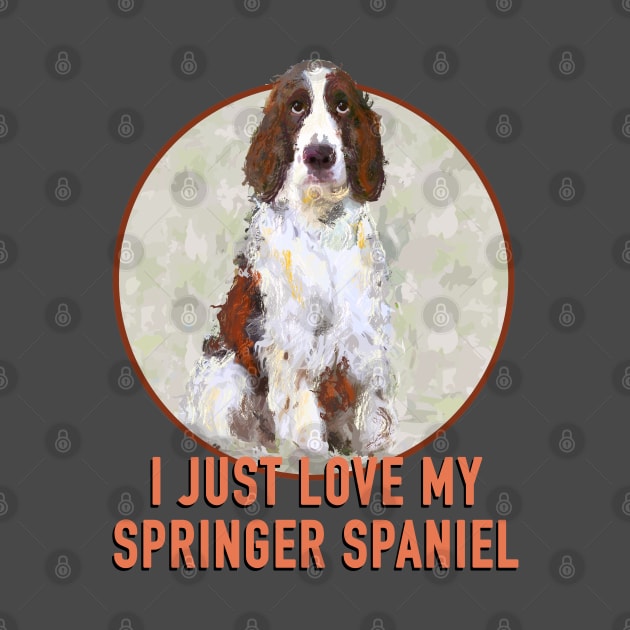 Springer Spaniel Love by Brash Ideas