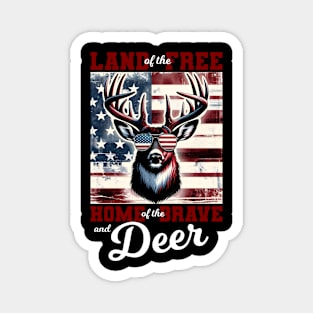 American Deer Magnet