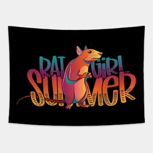 Rat Girl Summer Tapestry