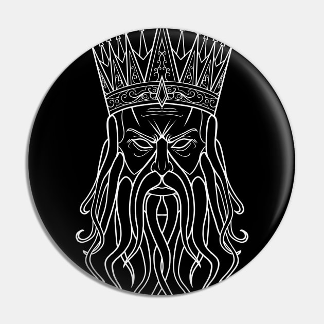 Poseidon Blk Pin by Scottconnick