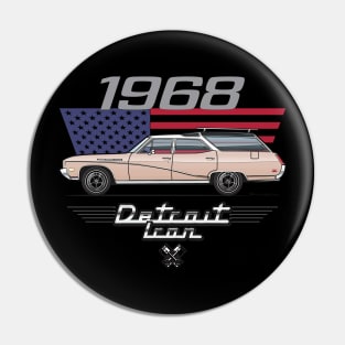 Detroit Iron Pin