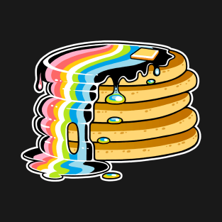 Queer Pride Pancakes LGBT T-Shirt