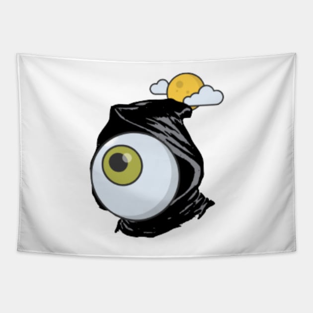 the one eye dude Tapestry by dadesignerhimself