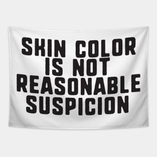 Skin color is not reasonable suspicion Tapestry