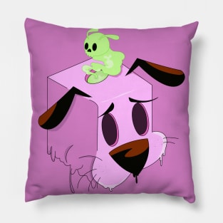 Courage the Cowardly Dog Pillow