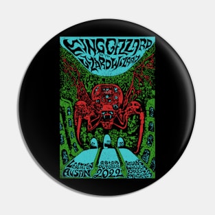 King Gizzard & Lizard Wizard Spider Pin