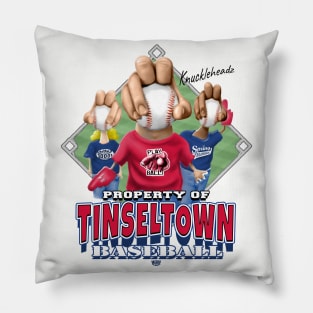 Knucklehead for Tinseltown Baseball Pillow