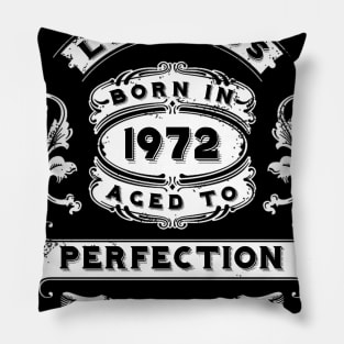 Legends Born in 1972 Pillow