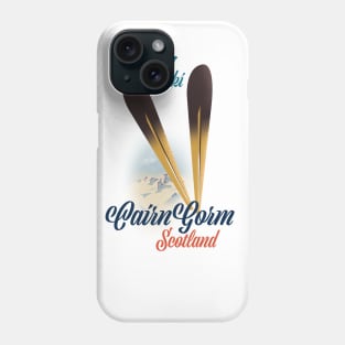 CairnGorm Scotland Ski poster Phone Case