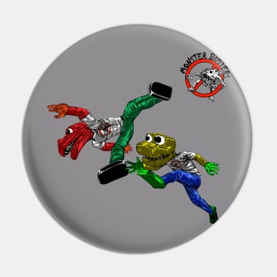 grass arts presents, monster busters Pin