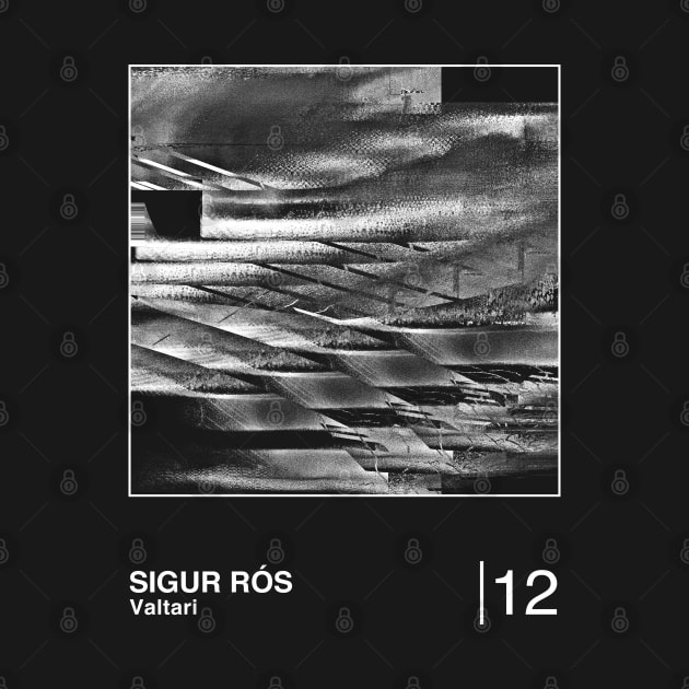 Sigur Ros / Minimalist Style Graphic Artwork Design by saudade