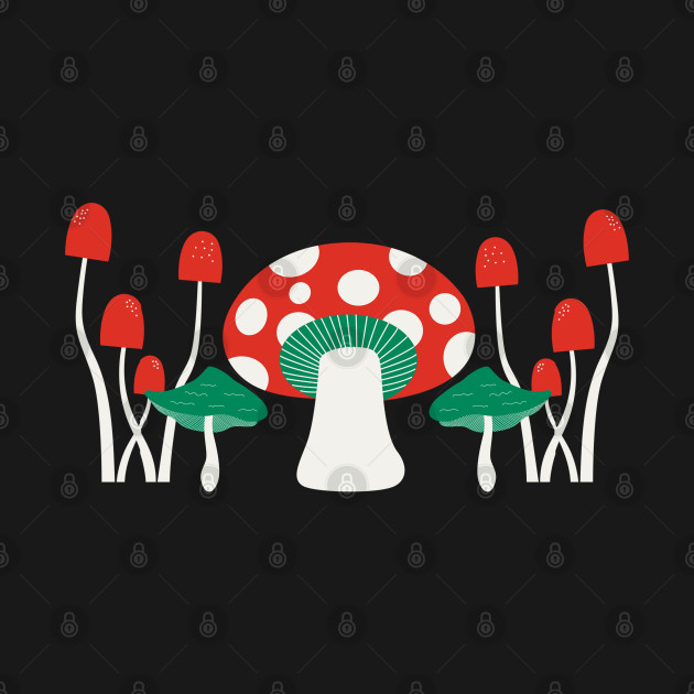 Mushroom land by jjsealion