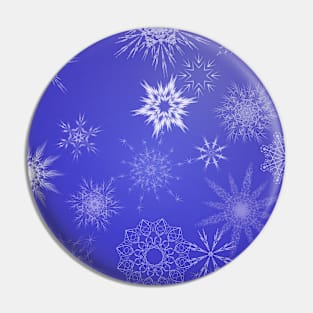 Snowflakes Pin