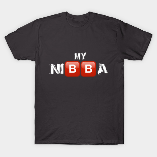 my nibba b button emoji nibba t shirt teepublic