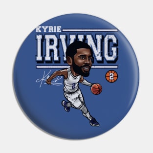 Kyrie Irving Dallas Cartoon Pin