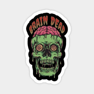 Brain Dead Skull Magnet