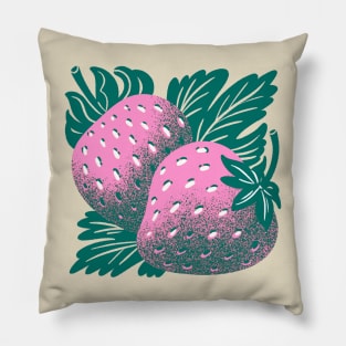 Strawberries Pillow