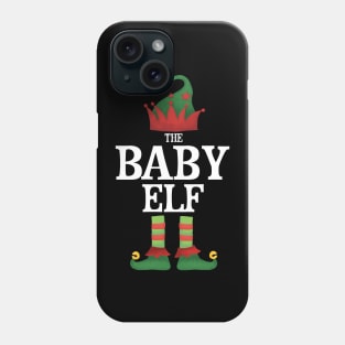 Baby Elf Matching Family Group Christmas Party Pajamas Phone Case