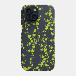 Green ivy leaves Phone Case