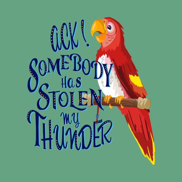 Somebody Has Stolen My Thunder by missalexfinley