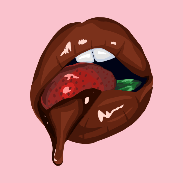 Chocolate Strawberry by queennerdco