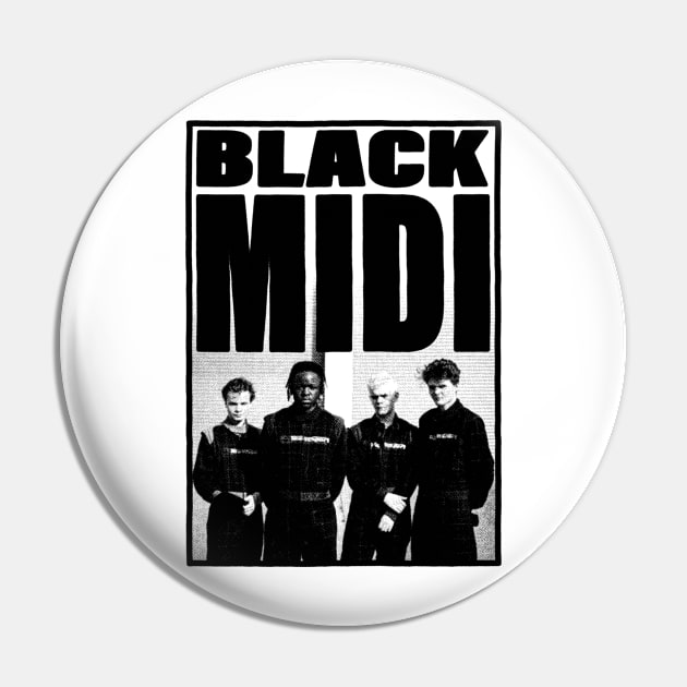 BLACK MIDI ART Pin by SOMASHIRTS