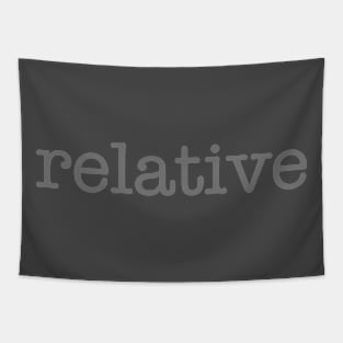 relative - gray lp Tapestry