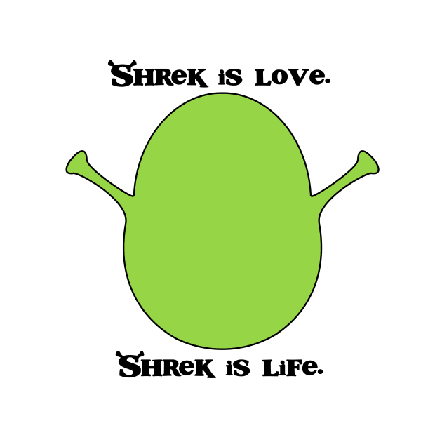 Shrek is Love by feedmepixiedust