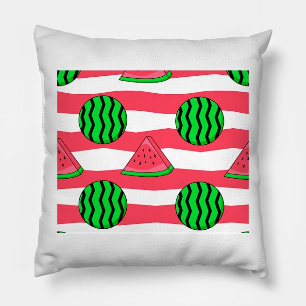 Watermelon Pillow by timegraf