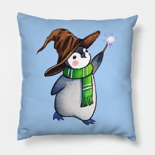 Cute Wizard Penguin - Malfoy Potter Pillow