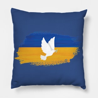 Ukraine Flag Ukrajina Ukrainian Kyiv Pillow