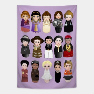 Kokeshis Women in the History Tapestry