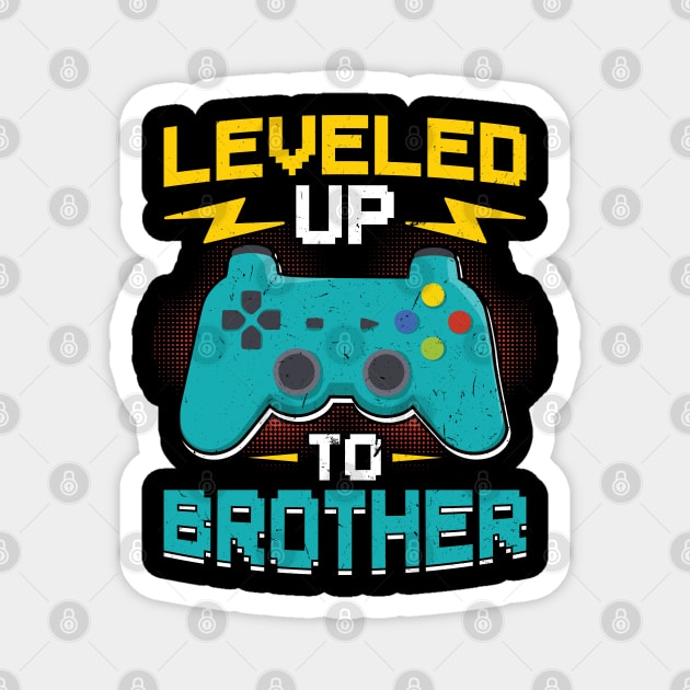 Leveld Up To Brother 2022 Soon Brother Magnet by Peco-Designs