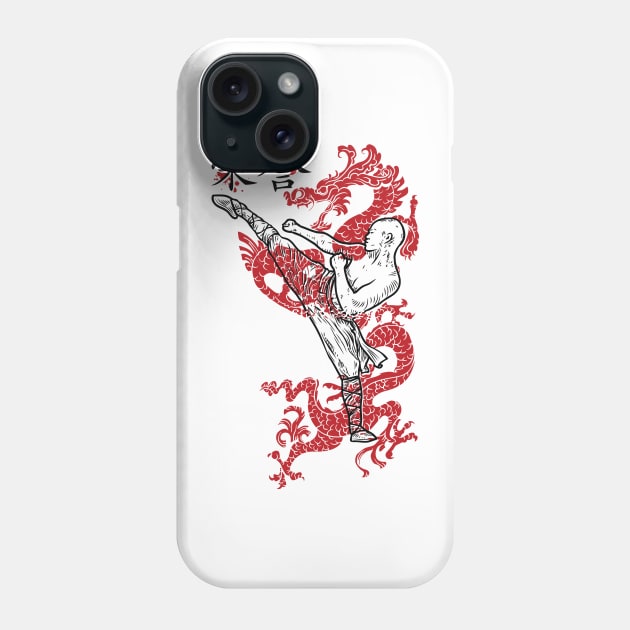 Chinese Shaolin Kung fu T-shirt Shaolin lover Phone Case by Zooha131