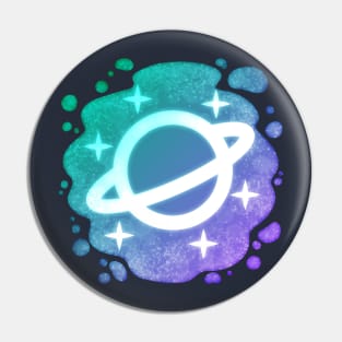 Space Splatter Pin