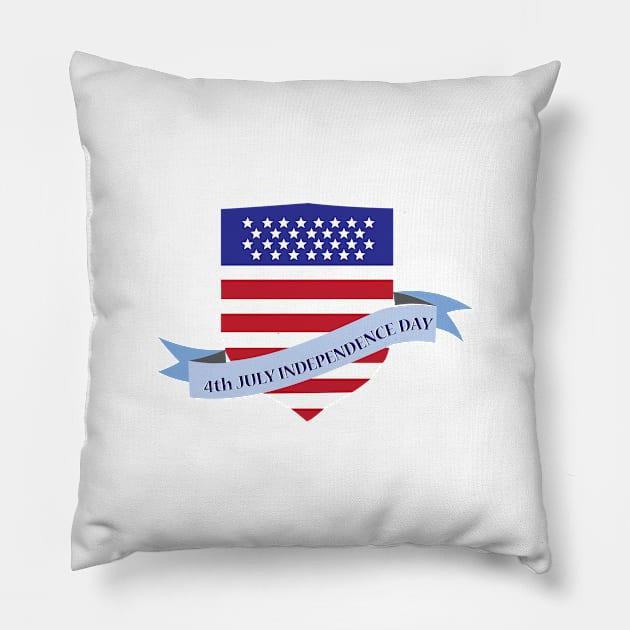 Independence day Pillow by dddesign