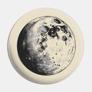 Full Moon Pin