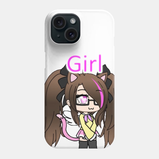 Kawaii Girl Phone Case by Mora_PlayzGames