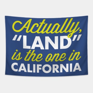 Land is in Cali Tapestry