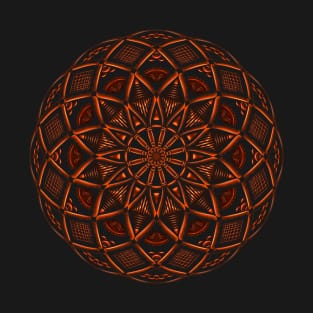 Copper gear mandala T-Shirt