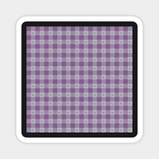 De Toute Beaute Plaid by Suzy Hager Magnet